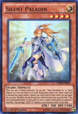 Silent Paladin (DPRP-EN003) - Duelist Pack: Rivals of the Pharaoh 1st Edition Duelist Pack: Rivals of the Pharaoh Yugioh Single Squirtle Squad Card Shop.