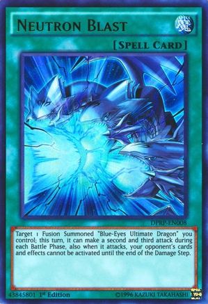 Neutron Blast (DPRP-EN008) - Duelist Pack: Rivals of the Pharaoh 1st Edition Duelist Pack: Rivals of the Pharaoh Yugioh Single Squirtle Squad Card Shop.