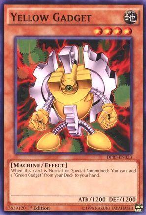 Yellow Gadget (DPRP-EN023) - Duelist Pack: Rivals of the Pharaoh 1st Edition Duelist Pack: Rivals of the Pharaoh Yugioh Single Squirtle Squad Card Shop.