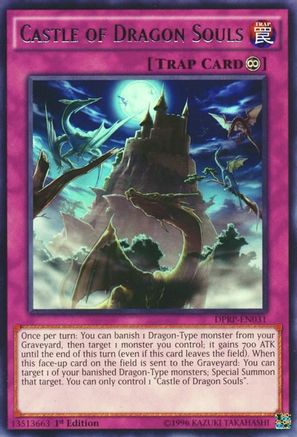 Castle of Dragon Souls (DPRP-EN031) - Duelist Pack: Rivals of the Pharaoh 1st Edition Duelist Pack: Rivals of the Pharaoh Yugioh Single Squirtle Squad Card Shop.