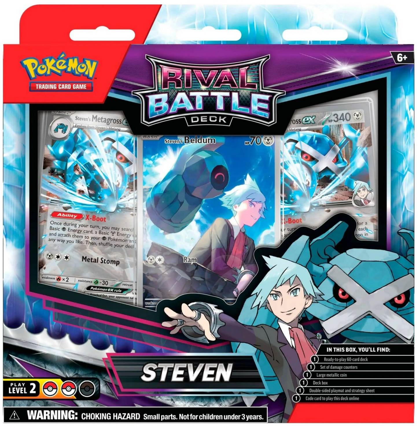 Pokemon - Rival Battle Deck - Steven Squirtle Squad Card Shop.