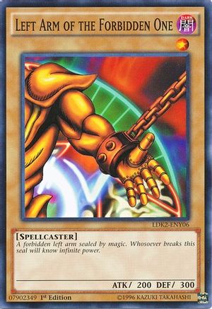 Left Arm of the Forbidden One (LDK2-ENY06) - Legendary Decks II Unlimited Legendary Decks II Yugioh Single Squirtle Squad Card Shop.