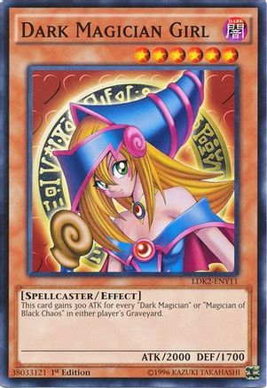 Dark Magician Girl (LDK2-ENY11) - Legendary Decks II Unlimited Legendary Decks II Yugioh Single Squirtle Squad Card Shop.