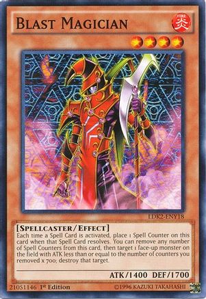 Blast Magician (LDK2-ENY18) - Legendary Decks II 1st Edition Legendary Decks II Yugioh Single Squirtle Squad Card Shop.