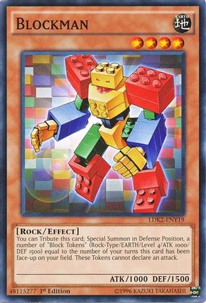 Blockman (LDK2-ENY19) - Legendary Decks II 1st Edition Legendary Decks II Yugioh Single Squirtle Squad Card Shop.