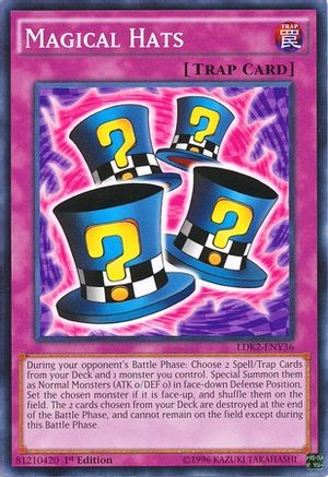 Magical Hats (LDK2-ENY36) - Legendary Decks II Unlimited Legendary Decks II Yugioh Single Squirtle Squad Card Shop.
