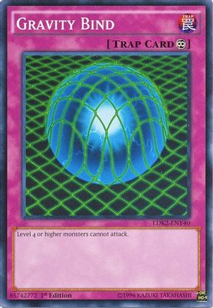 Gravity Bind (LDK2-ENY40) - Legendary Decks II Unlimited Legendary Decks II Yugioh Single Squirtle Squad Card Shop.
