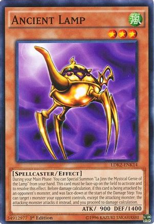 Ancient Lamp (LDK2-ENK14) - Legendary Decks II 1st Edition Legendary Decks II Yugioh Single Squirtle Squad Card Shop.