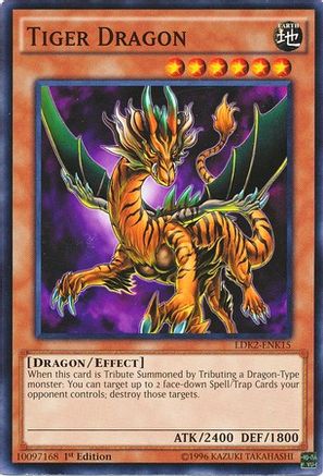Tiger Dragon (LDK2-ENK15) - Legendary Decks II 1st Edition Legendary Decks II Yugioh Single Squirtle Squad Card Shop.