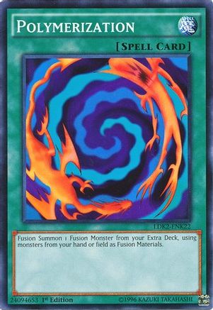 Polymerization (K) (LDK2-ENK22) - Legendary Decks II 1st Edition Legendary Decks II Yugioh Single Squirtle Squad Card Shop.
