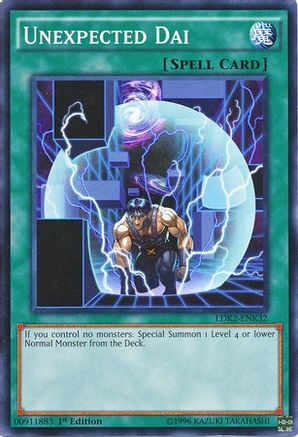 Unexpected Dai (LDK2-ENK32) - Legendary Decks II 1st Edition Legendary Decks II Yugioh Single Squirtle Squad Card Shop.