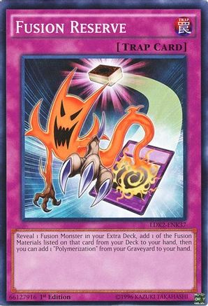 Fusion Reserve (LDK2-ENK37) - Legendary Decks II Unlimited Legendary Decks II Yugioh Single Squirtle Squad Card Shop.