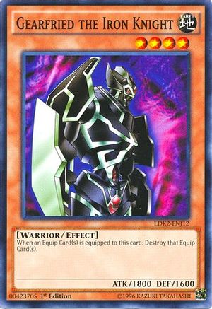 Gearfried the Iron Knight (LDK2-ENJ12) - Legendary Decks II 1st Edition Legendary Decks II Yugioh Single Squirtle Squad Card Shop.