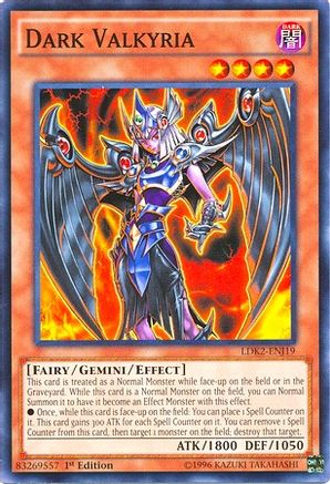 Dark Valkyria (LDK2-ENJ19) - Legendary Decks II 1st Edition Legendary Decks II Yugioh Single Squirtle Squad Card Shop.