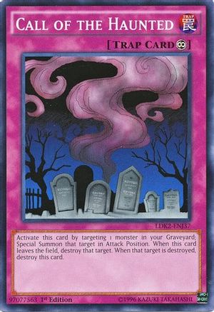 Call of the Haunted (LDK2-ENJ37) - Legendary Decks II Unlimited Legendary Decks II Yugioh Single Squirtle Squad Card Shop.