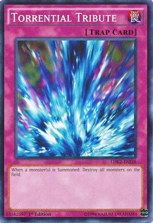Torrential Tribute (LDK2-ENJ38) - Legendary Decks II 1st Edition Legendary Decks II Yugioh Single Squirtle Squad Card Shop.