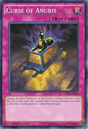 Curse of Anubis (LDK2-ENJ40) - Legendary Decks II 1st Edition Legendary Decks II Yugioh Single Squirtle Squad Card Shop.