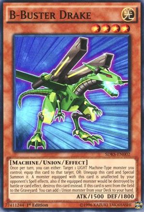 B-Buster Drake (SDKS-EN002) - Structure Deck: Seto Kaiba 1st Edition Structure Deck: Seto Kaiba Yugioh Single Squirtle Squad Card Shop.