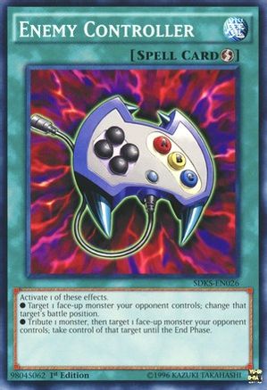 Enemy Controller (SDKS-EN026) - Structure Deck: Seto Kaiba Unlimited Structure Deck: Seto Kaiba Yugioh Single Squirtle Squad Card Shop.