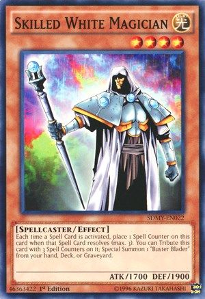 Skilled White Magician (SDMY-EN022) - Structure Deck: Yugi Muto 1st Edition Structure Deck: Yugi Muto Yugioh Single Squirtle Squad Card Shop.