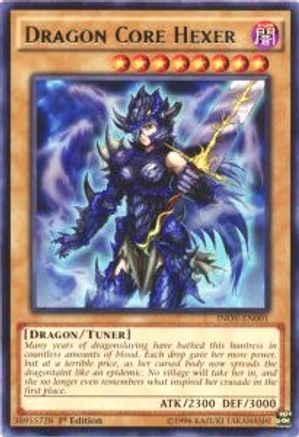 Dragon Core Hexer (INOV-EN001) - Invasion: Vengeance Unlimited Invasion: Vengeance Yugioh Single Squirtle Squad Card Shop.