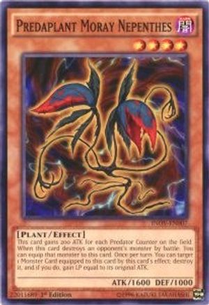 Predaplant Moray Nepenthes (INOV-EN007) - Invasion: Vengeance 1st Edition Invasion: Vengeance Yugioh Single Squirtle Squad Card Shop.