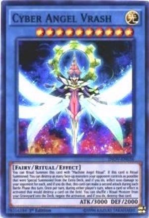 Cyber Angel Vrash (INOV-EN036) - Invasion: Vengeance Unlimited Invasion: Vengeance Yugioh Single Squirtle Squad Card Shop.