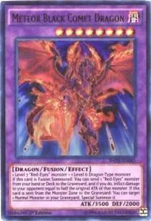 Meteor Black Comet Dragon (INOV-EN041) - Invasion: Vengeance Unlimited Invasion: Vengeance Yugioh Single Squirtle Squad Card Shop.