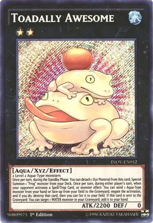 Toadally Awesome (INOV-EN052) - Invasion: Vengeance 1st Edition Invasion: Vengeance Yugioh Single Squirtle Squad Card Shop.