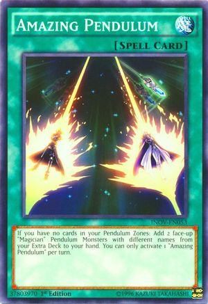 Amazing Pendulum (INOV-EN053) - Invasion: Vengeance Unlimited Invasion: Vengeance Yugioh Single Squirtle Squad Card Shop.
