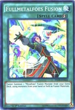 Fullmetalfoes Fusion (INOV-EN058) - Invasion: Vengeance Unlimited Invasion: Vengeance Yugioh Single Squirtle Squad Card Shop.