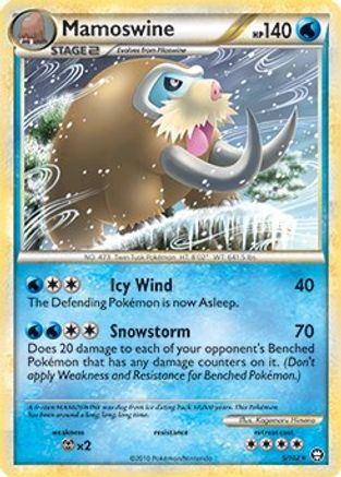 Mamoswine - 5/102 (Cracked Ice Holo)/102 - Holofoil Deck Exclusives - Holo Rare Deck Exclusives Pokemon Single Squirtle Squad Card Shop.