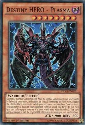 Destiny HERO - Plasma (DESO-EN012) - Destiny Soldiers 1st Edition Destiny Soldiers Yugioh Single Squirtle Squad Card Shop.