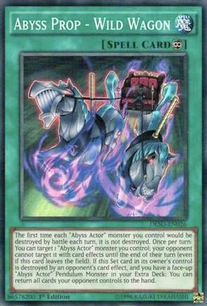 Abyss Prop - Wild Wagon (DESO-EN026) - Destiny Soldiers 1st Edition Destiny Soldiers Yugioh Single Squirtle Squad Card Shop.