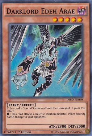 Darklord Edeh Arae (DESO-EN040) - Destiny Soldiers 1st Edition Destiny Soldiers Yugioh Single Squirtle Squad Card Shop.