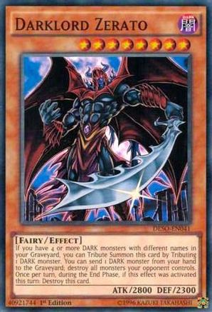 Darklord Zerato (DESO-EN041) - Destiny Soldiers 1st Edition Destiny Soldiers Yugioh Single Squirtle Squad Card Shop.