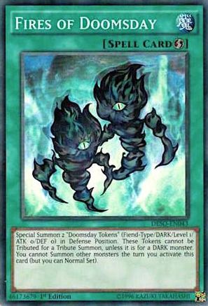 Fires of Doomsday (DESO-EN043) - Destiny Soldiers 1st Edition Destiny Soldiers Yugioh Single Squirtle Squad Card Shop.