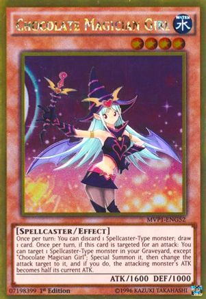 Chocolate Magician Girl (MVP1-ENG52) - The Dark Side of Dimensions Movie Pack: Gold Edition Unlimited The Dark Side of Dimensions Movie Pack: Gold Edition Yugioh Single Squirtle Squad Card Shop.