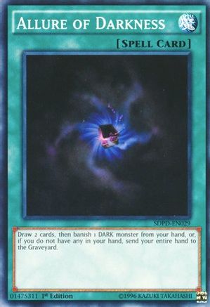 Allure of Darkness (SDPD-EN029) - Structure Deck: Pendulum Domination 1st Edition Structure Deck: Pendulum Domination Yugioh Single Squirtle Squad Card Shop.