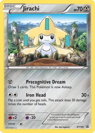 Jirachi XY195 - Holofoil XY Promos - Promo XY Promos Pokemon Single Squirtle Squad Card Shop.