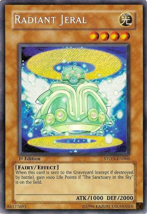 Radiant Jeral (STON-EN066) - Strike of Neos 1st Edition Strike of Neos Yugioh Single Squirtle Squad Card Shop.