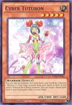 Cyber Tutubon (RATE-EN010) - Raging Tempest 1st Edition Raging Tempest Yugioh Single Squirtle Squad Card Shop.