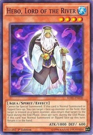 Hebo, Lord of the River (RATE-EN030) - Raging Tempest Unlimited Raging Tempest Yugioh Single Squirtle Squad Card Shop.