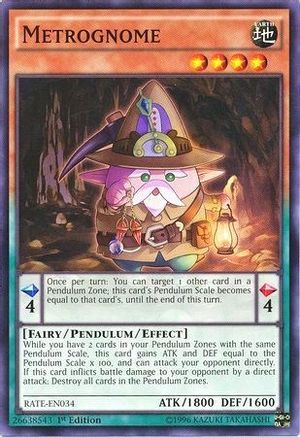 Metrognome (RATE-EN034) - Raging Tempest Unlimited Raging Tempest Yugioh Single Squirtle Squad Card Shop.