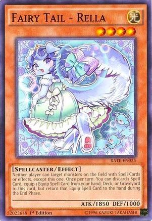 Fairy Tail - Rella (RATE-EN035) - Raging Tempest 1st Edition Raging Tempest Yugioh Single Squirtle Squad Card Shop.