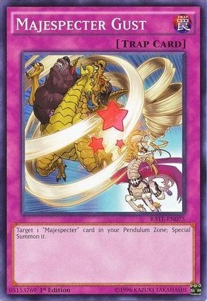 Majespecter Gust (RATE-EN075) - Raging Tempest Unlimited Raging Tempest Yugioh Single Squirtle Squad Card Shop.