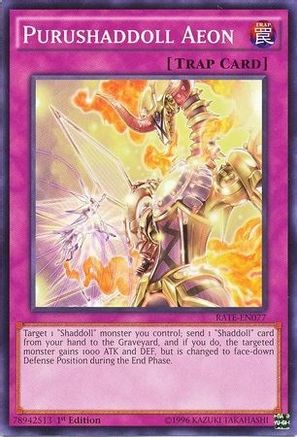Purushaddoll Aeon (RATE-EN077) - Raging Tempest Unlimited Raging Tempest Yugioh Single Squirtle Squad Card Shop.