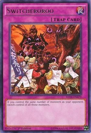 Switcheroroo (RATE-EN079) - Raging Tempest 1st Edition Raging Tempest Yugioh Single Squirtle Squad Card Shop.