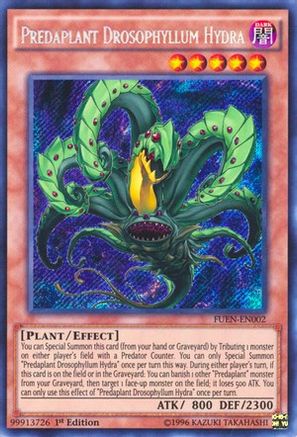 Predaplant Drosophyllum Hydra (FUEN-EN002) - Fusion Enforcers Unlimited Fusion Enforcers Yugioh Single Squirtle Squad Card Shop.