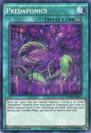 Predaponics (FUEN-EN011) - Fusion Enforcers 1st Edition Fusion Enforcers Yugioh Single Squirtle Squad Card Shop.